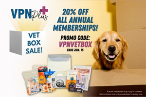 Save 20% on VPN Plus+ and claim your Vet Box
