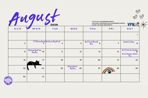 August pet-related holidays -- from specific days to the whole month!